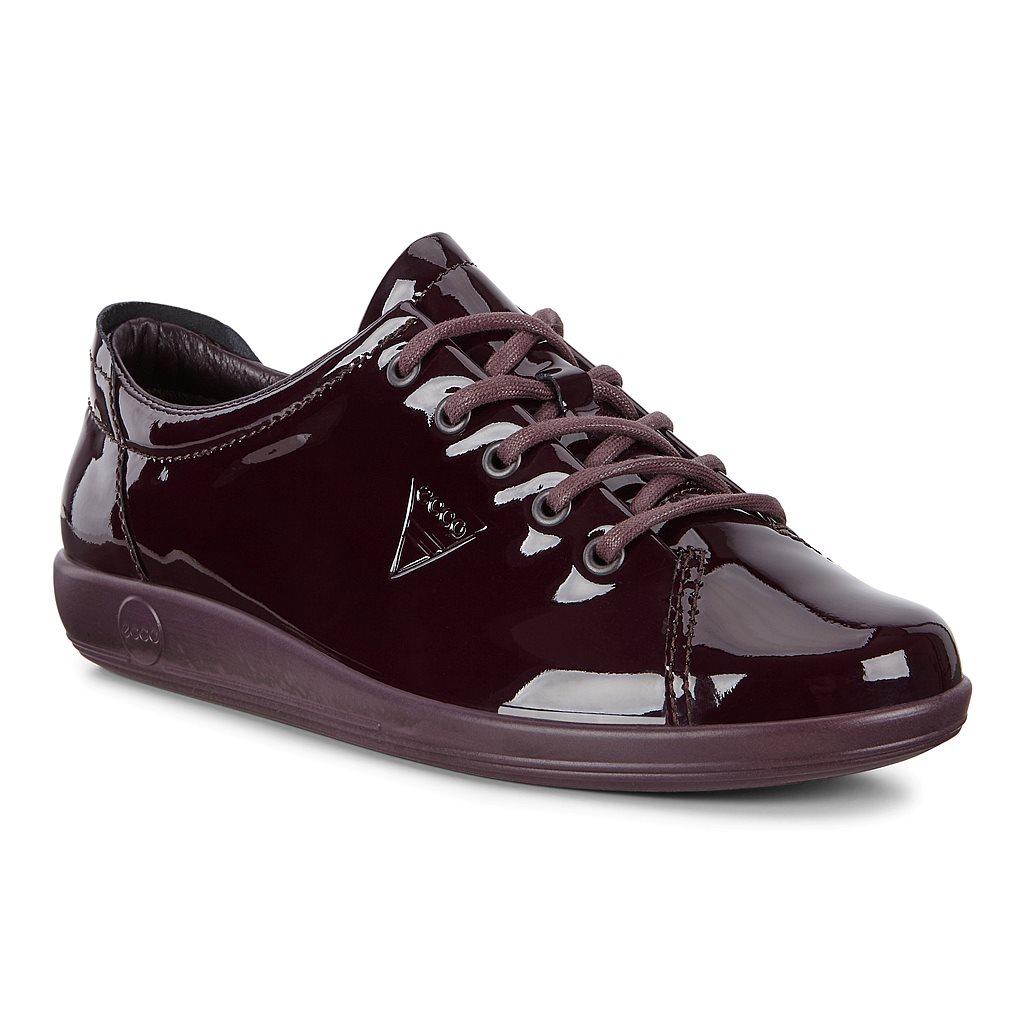 Ecco Soft 2.0 Womens Flats Shoes Purple Online - India SET-283079